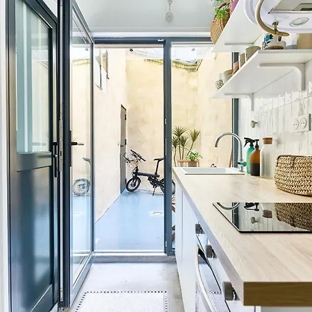 Apartamento Evangile - Cosy Avec Petite Cour Privee Paris